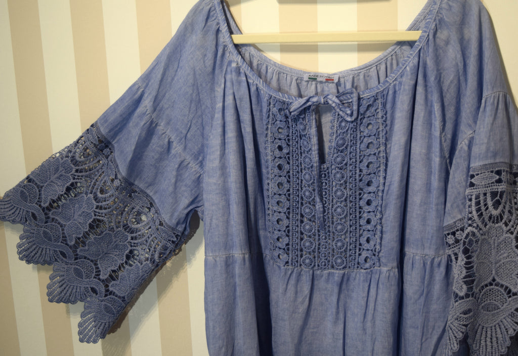 Blusa Ibicenca Talla Grande