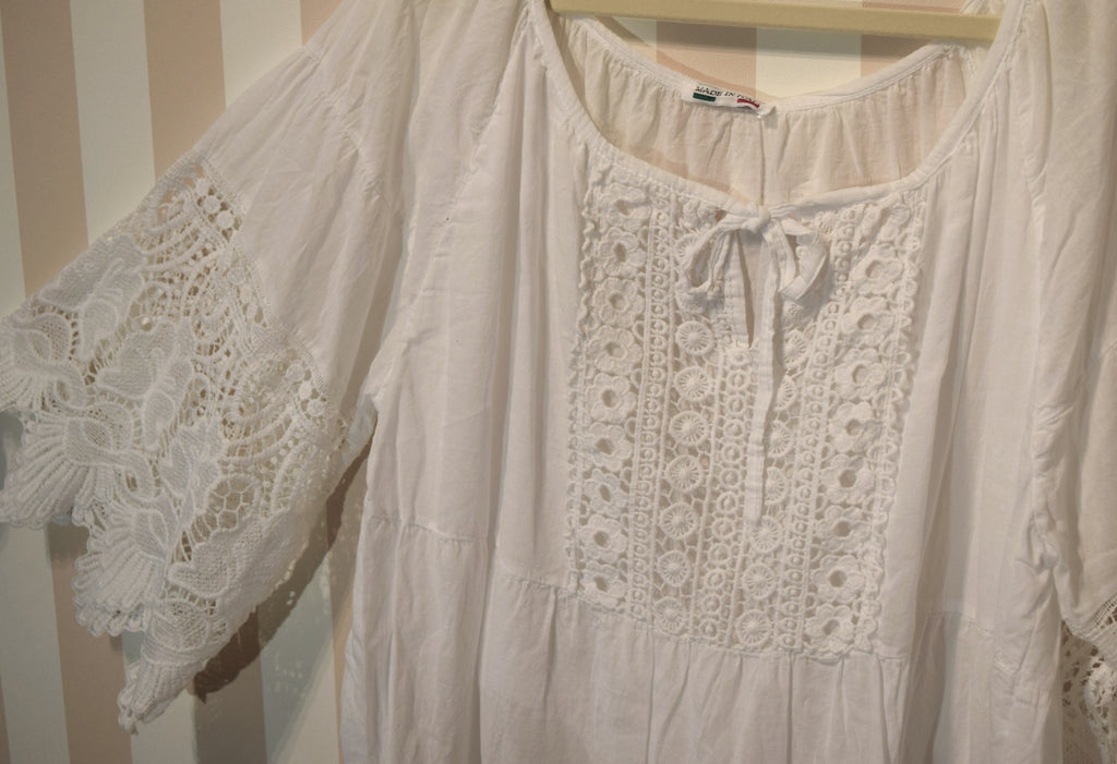 Blusa Ibicenca Talla Grande