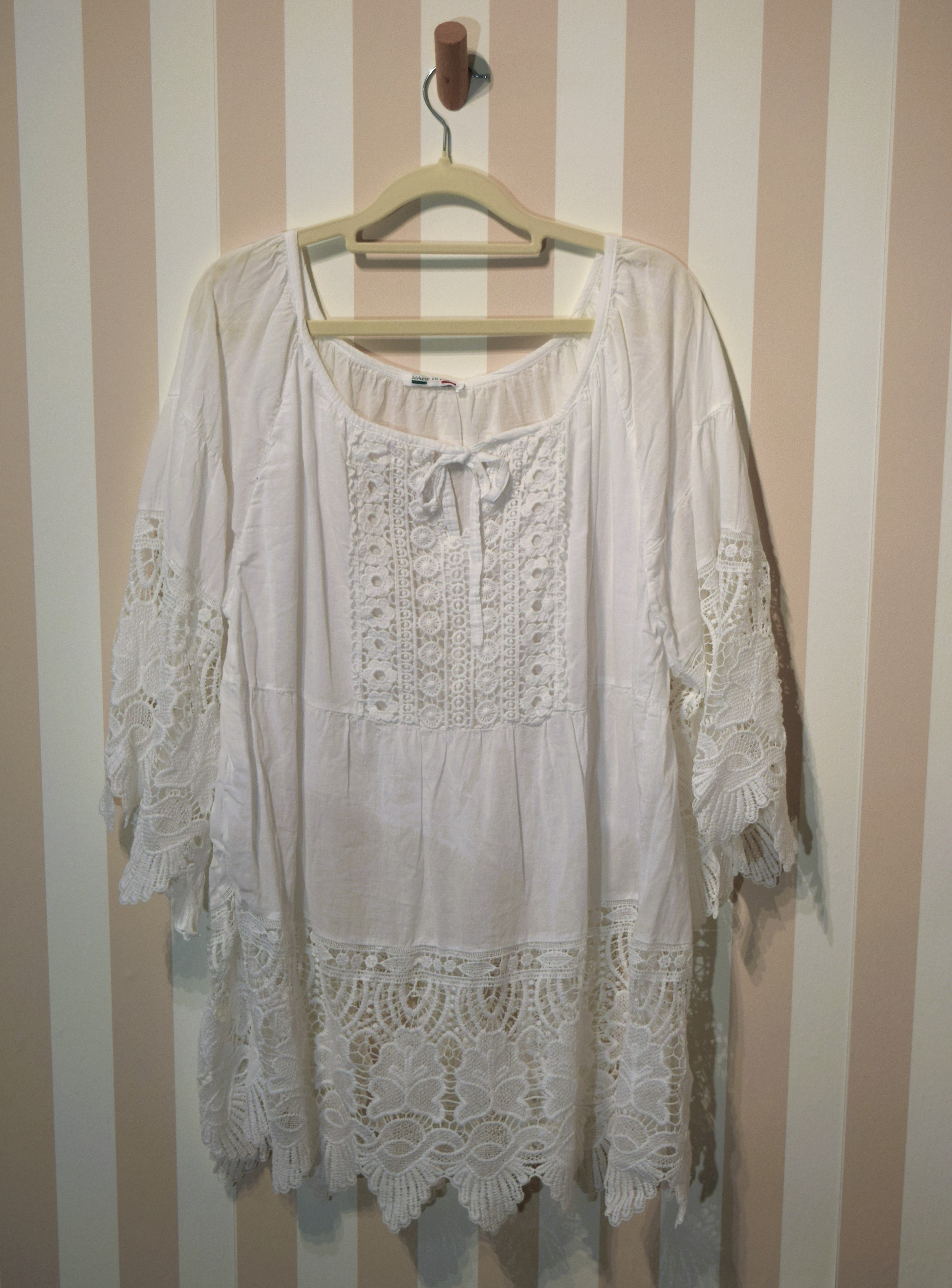 Blusa Ibicenca Talla Grande