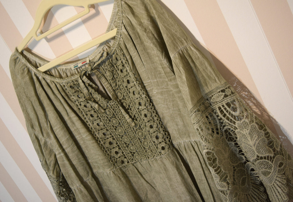 Blusa Ibicenca Talla Grande