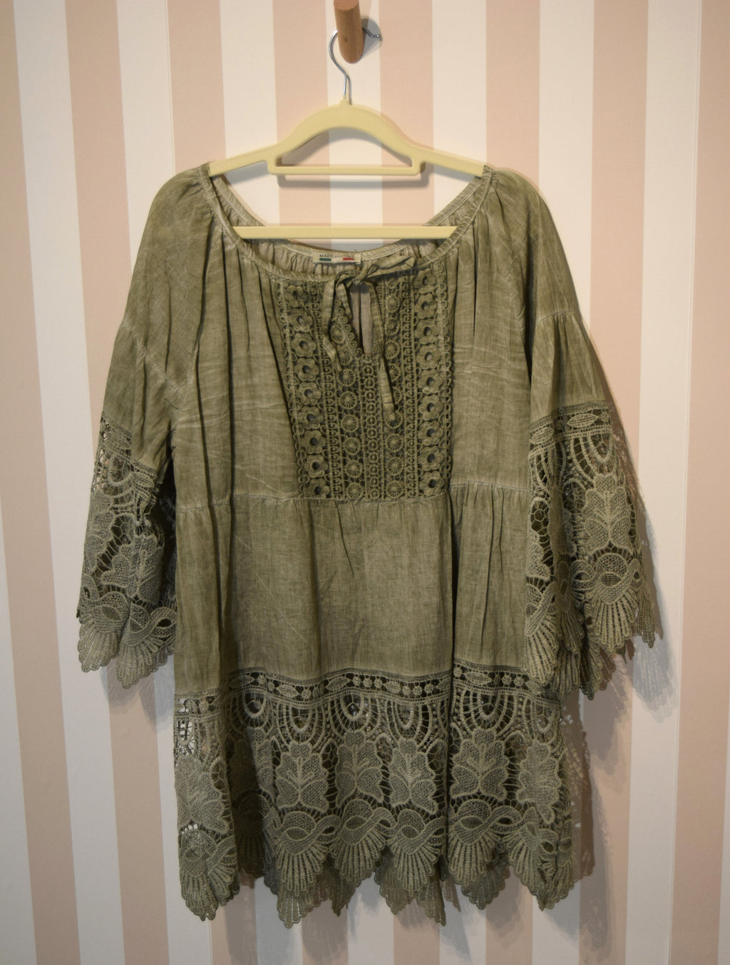 Blusa Ibicenca Talla Grande