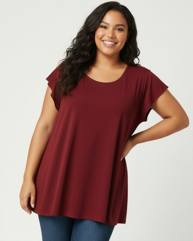 Camiseta Vaporosa Talla Grande