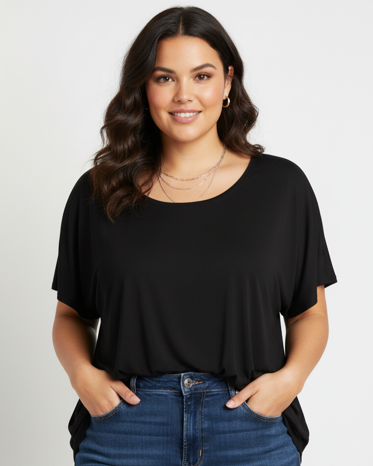 Camiseta Vaporosa Talla Grande