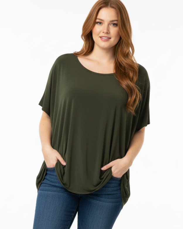 Camiseta Vaporosa Talla Grande