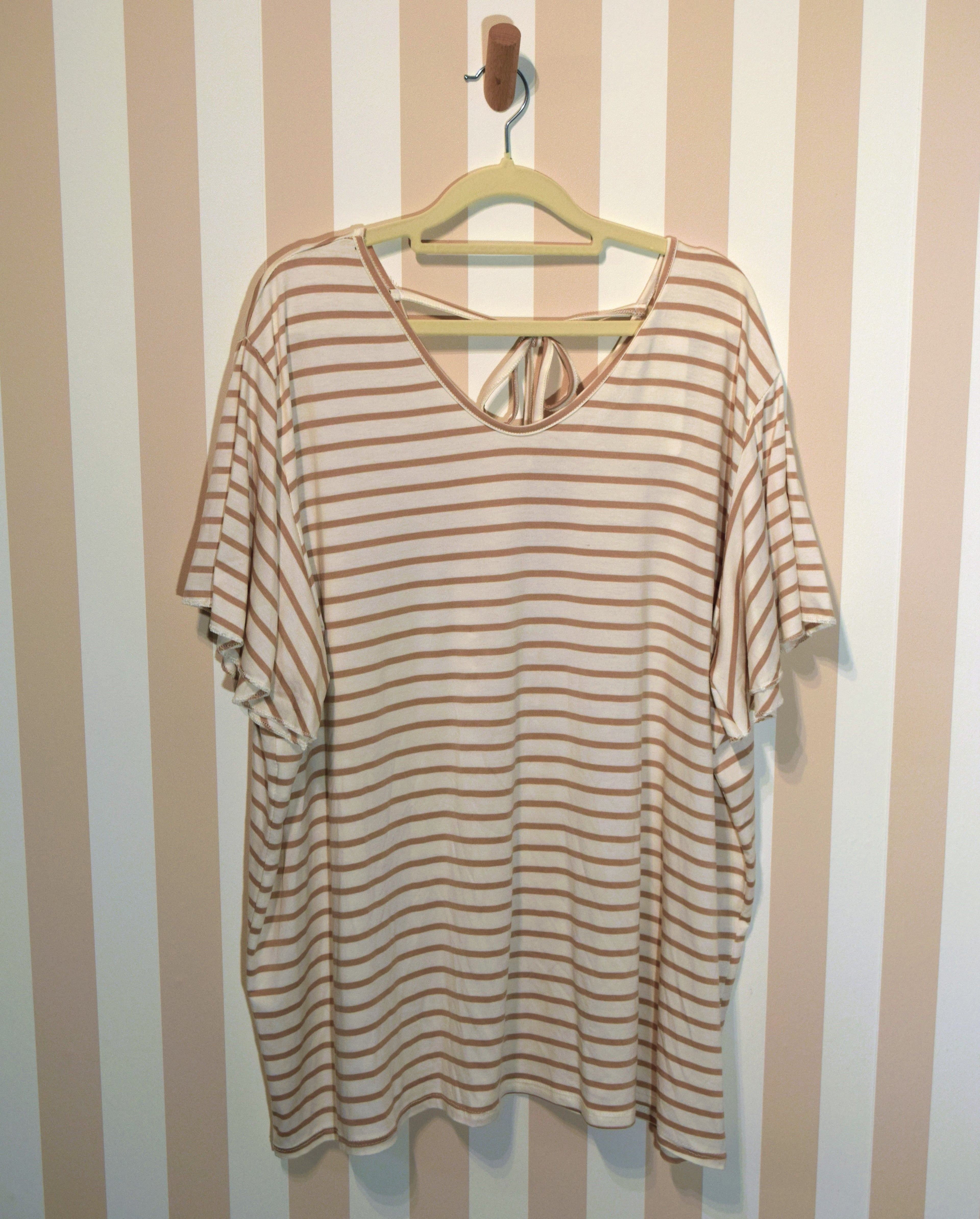 Camiseta Rayas Talla Grande