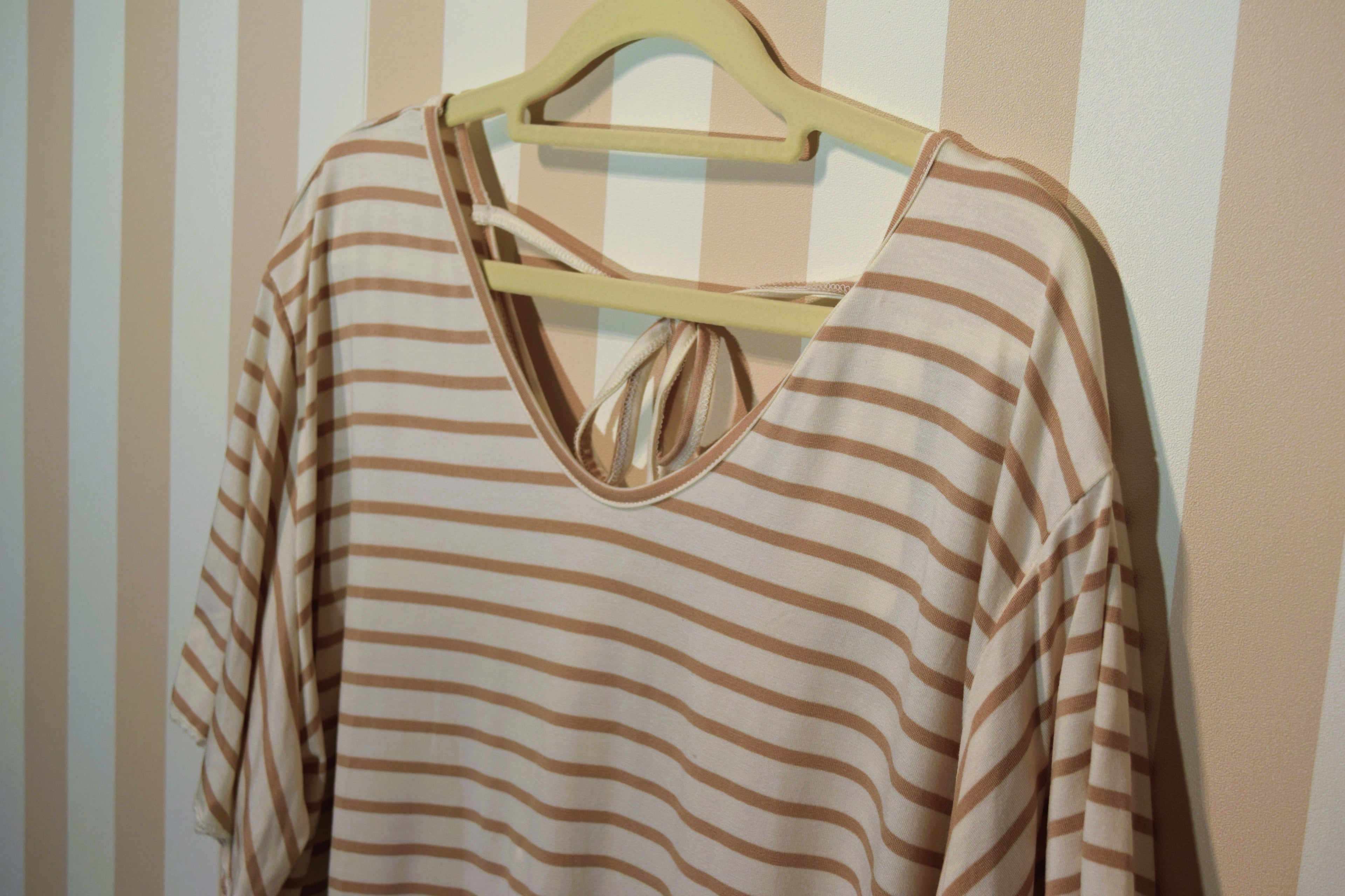 Camiseta Rayas Talla Grande