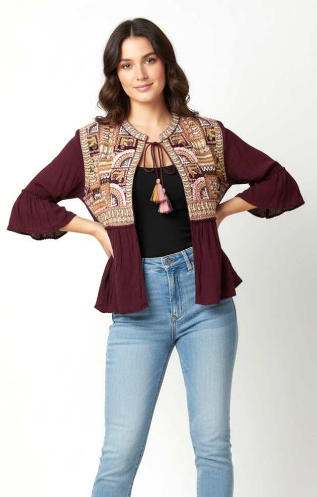 Blusa Abierta