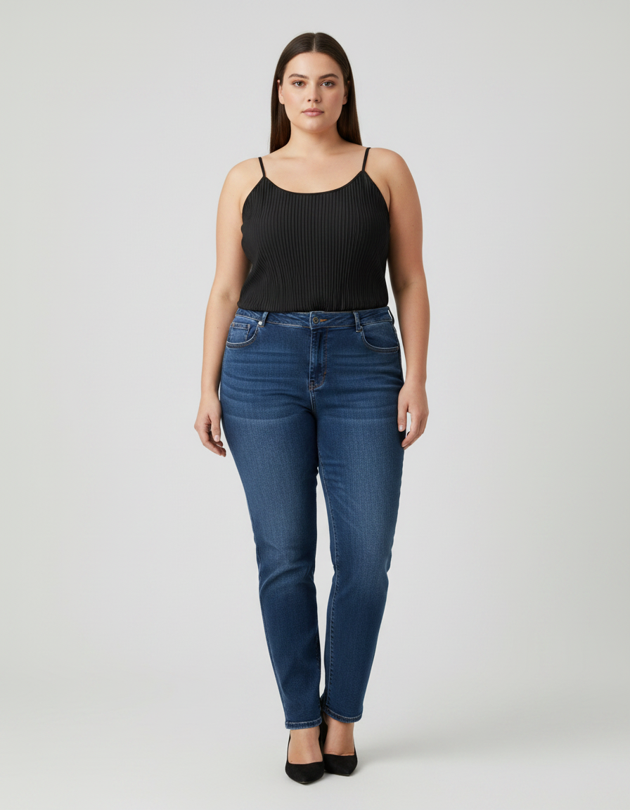 Vaquero Skinny Talla Grande