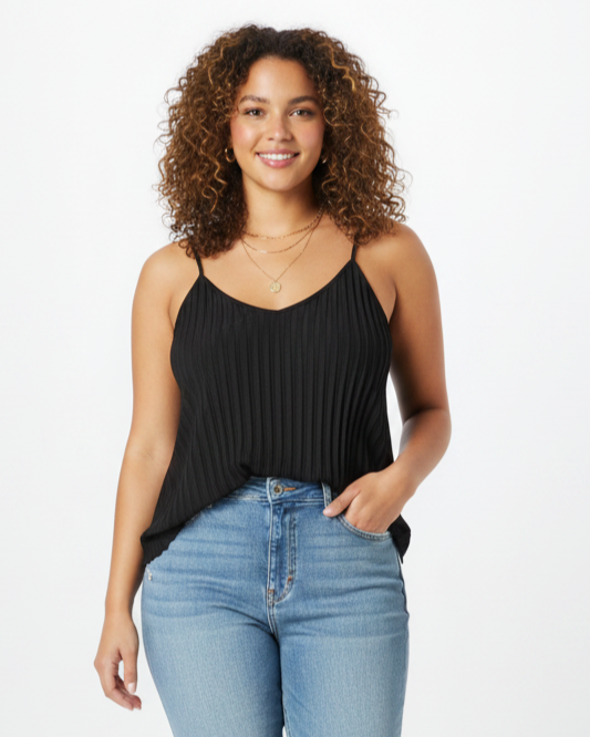 Blusa Tablas Talla Grande