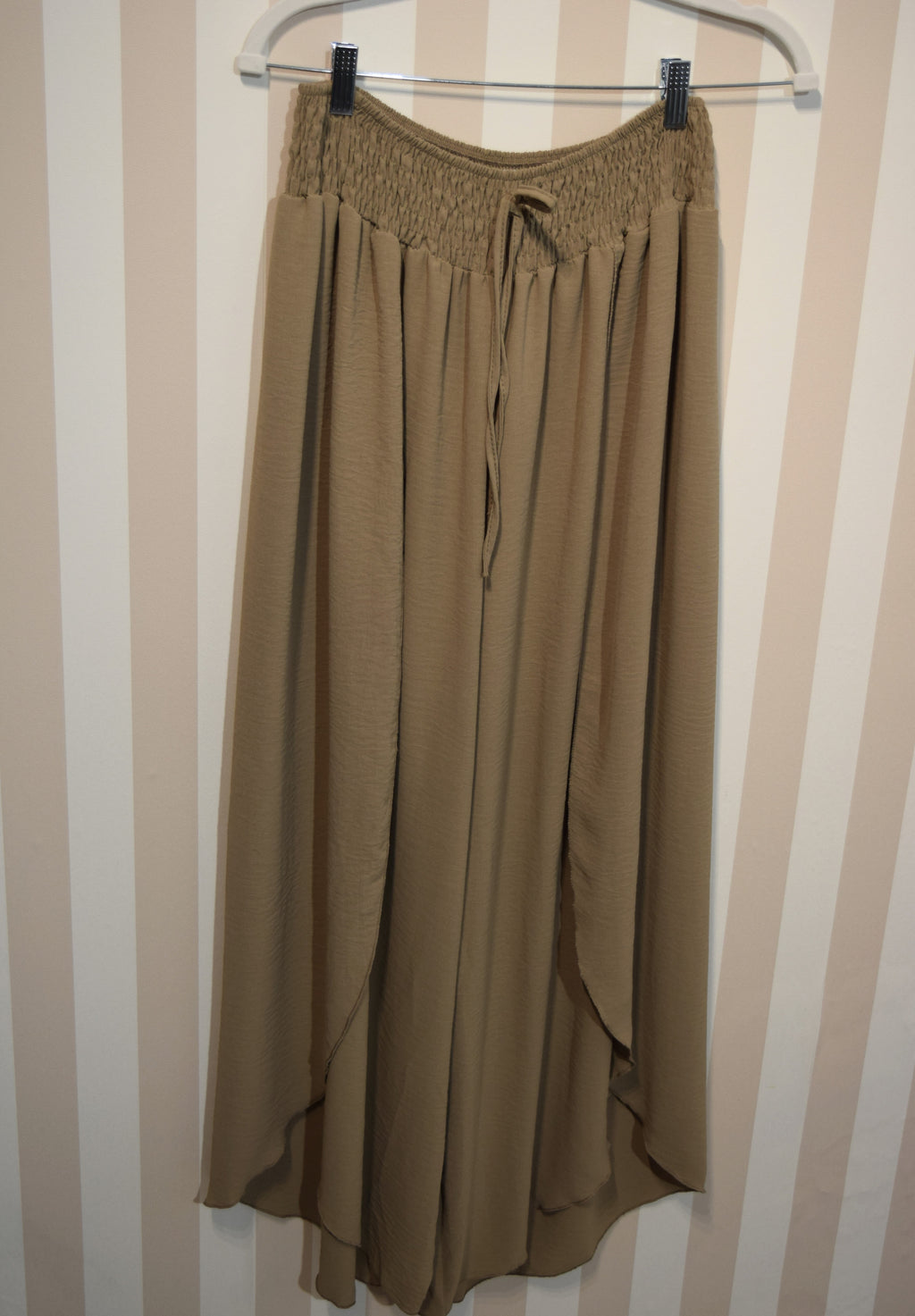 Pantalón vaporoso abierto Talla Grande