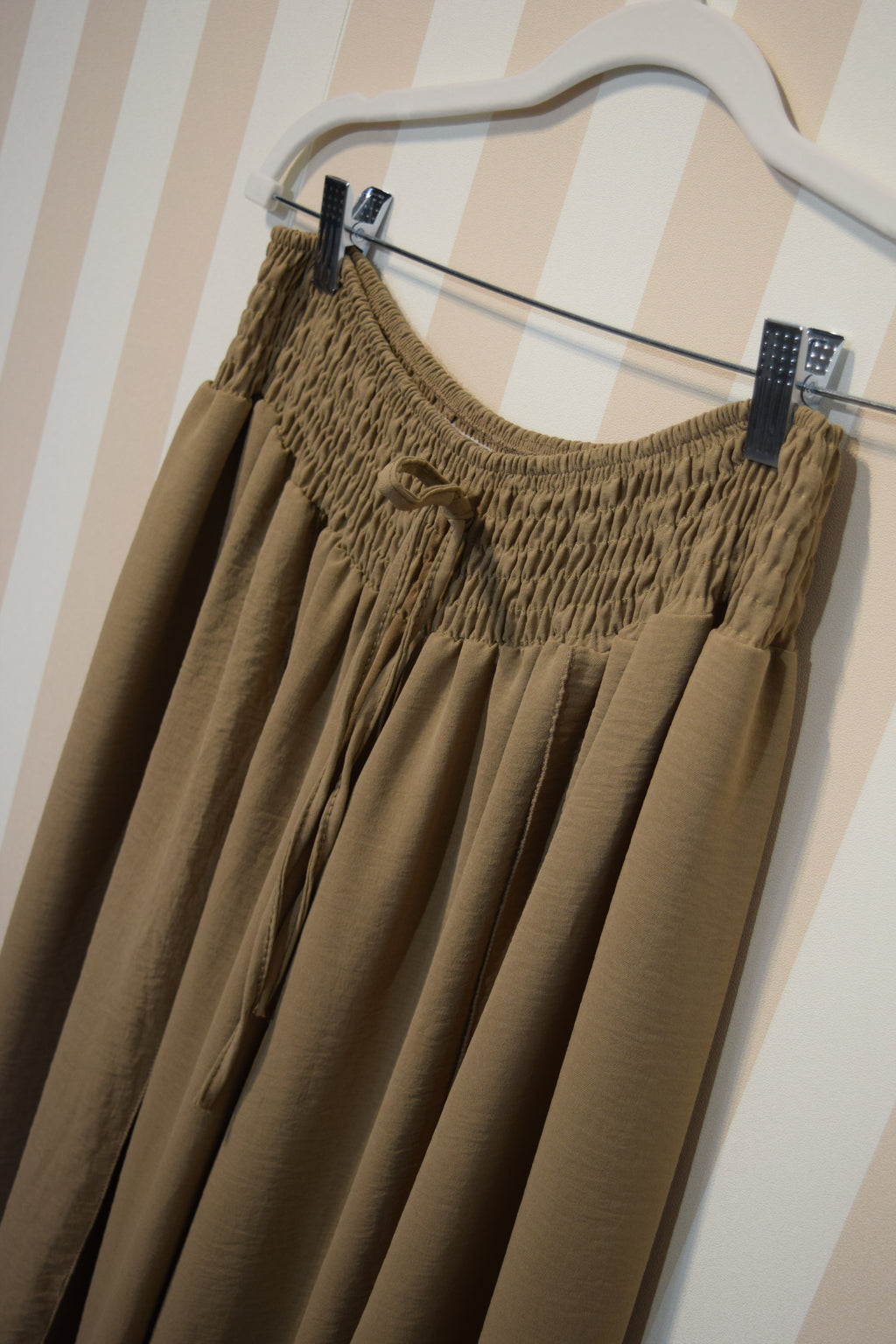 Pantalón vaporoso abierto Talla Grande