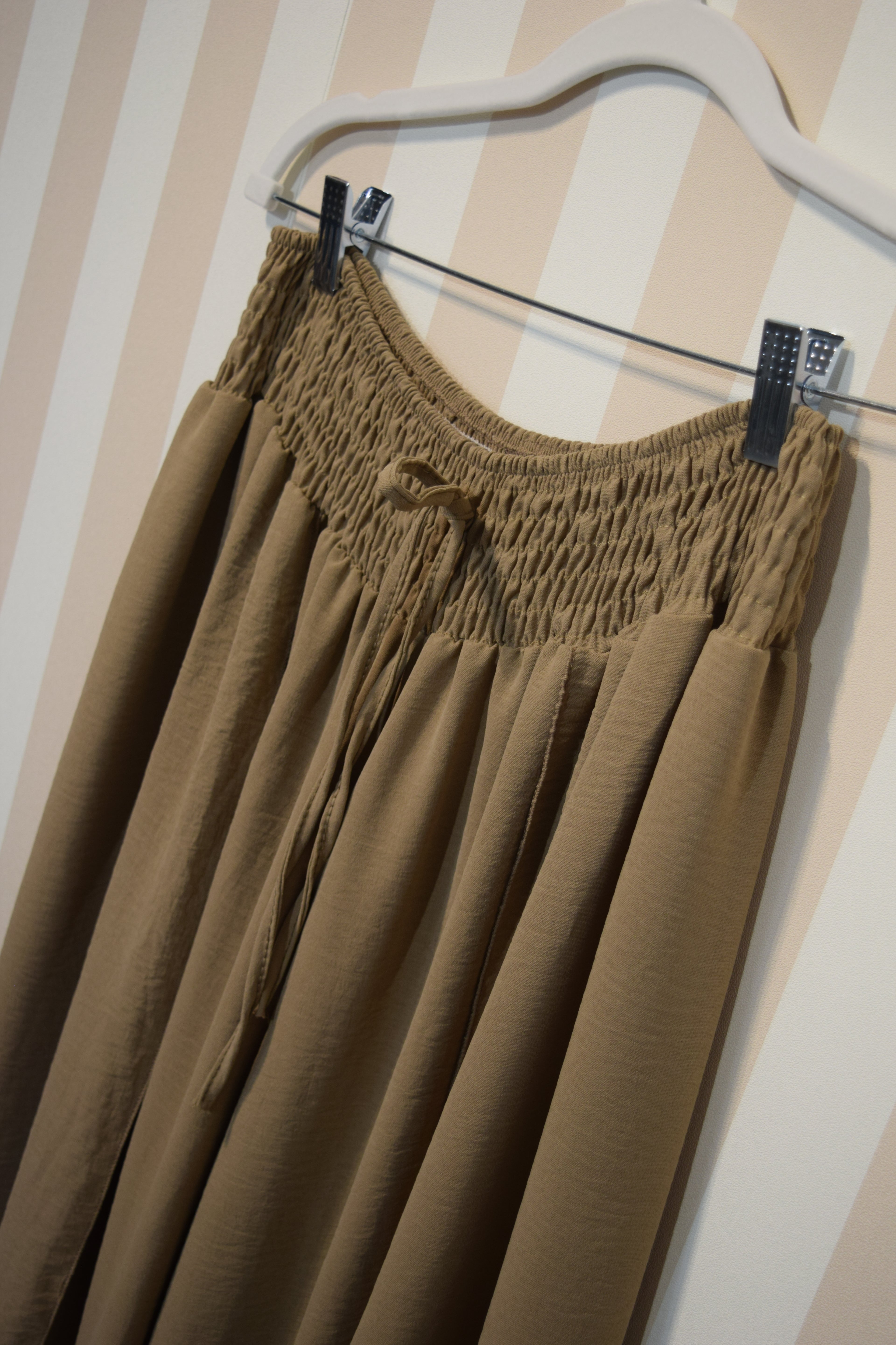 Pantalón vaporoso abierto Talla Grande