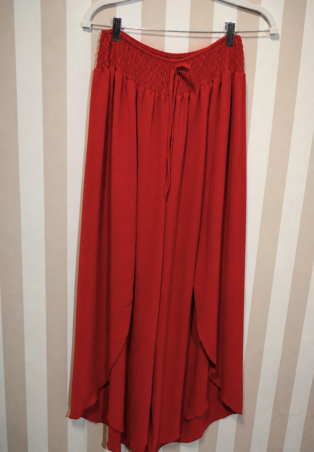 Pantalón vaporoso abierto Talla Grande
