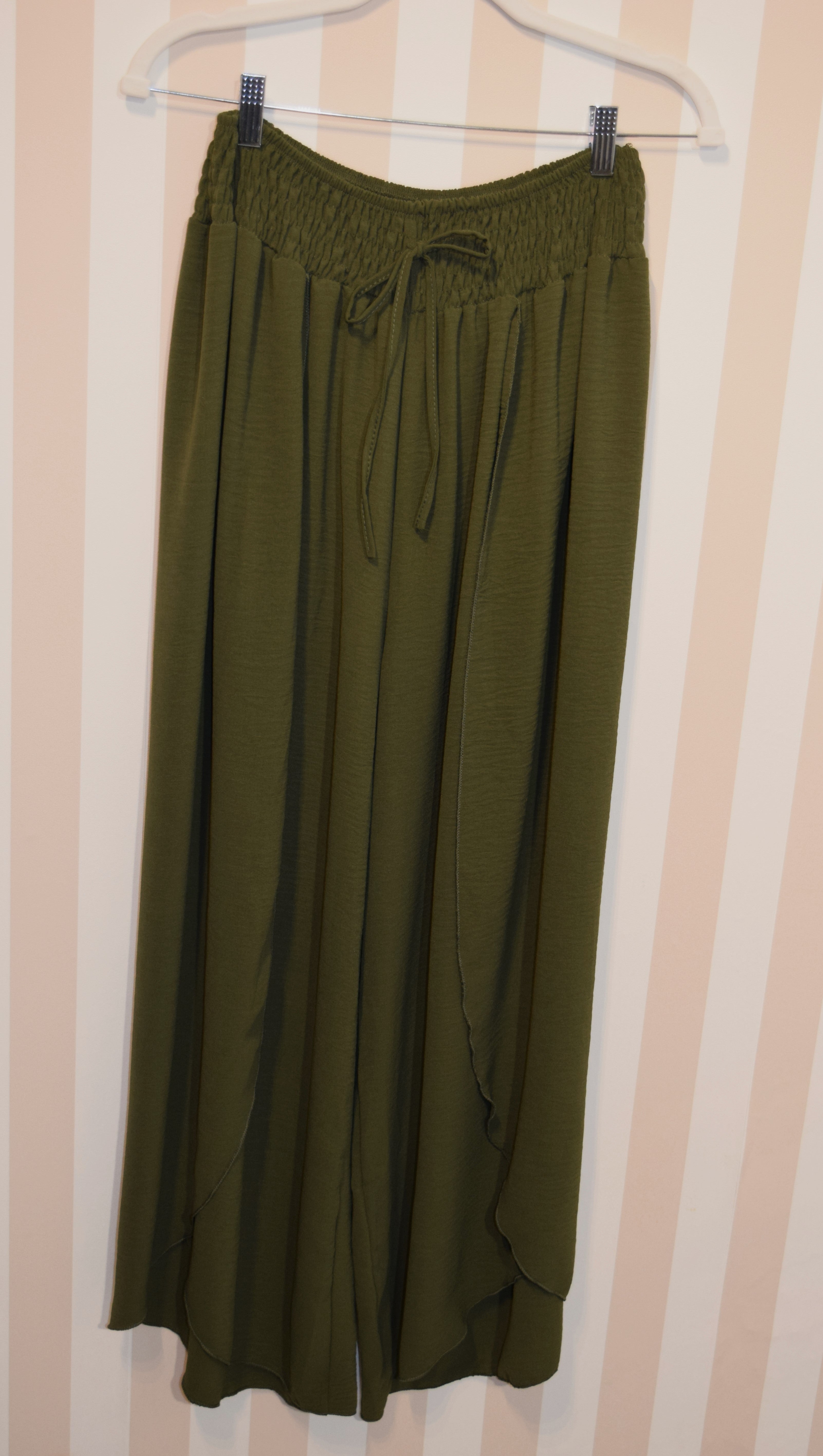 Pantalón vaporoso abierto Talla Grande