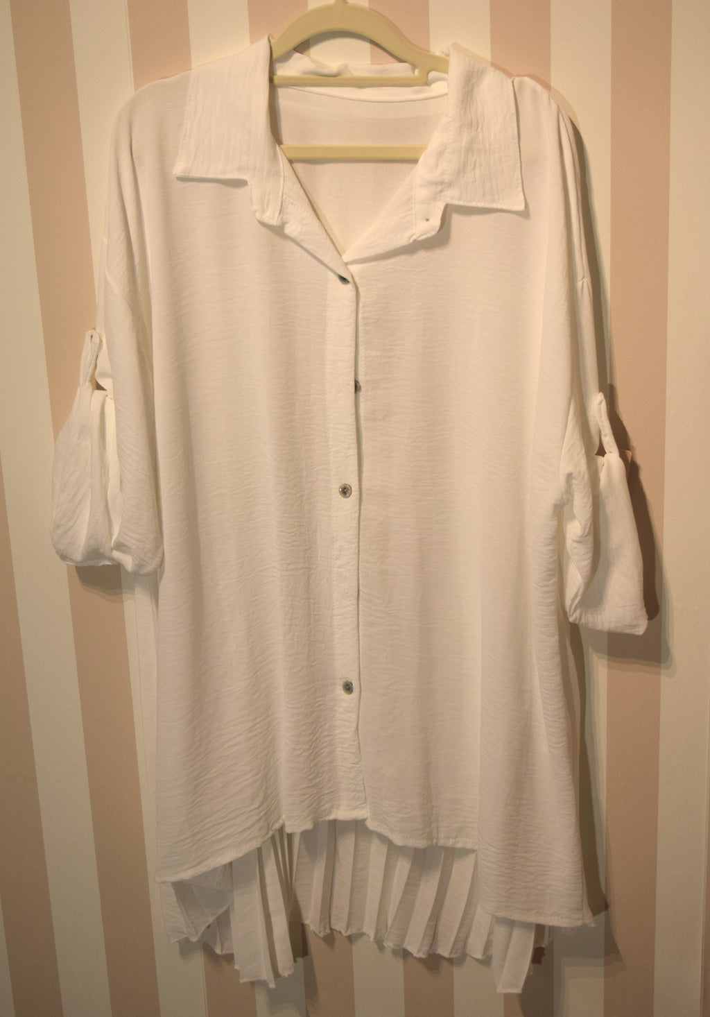 Camisa Tablas Talla Grande