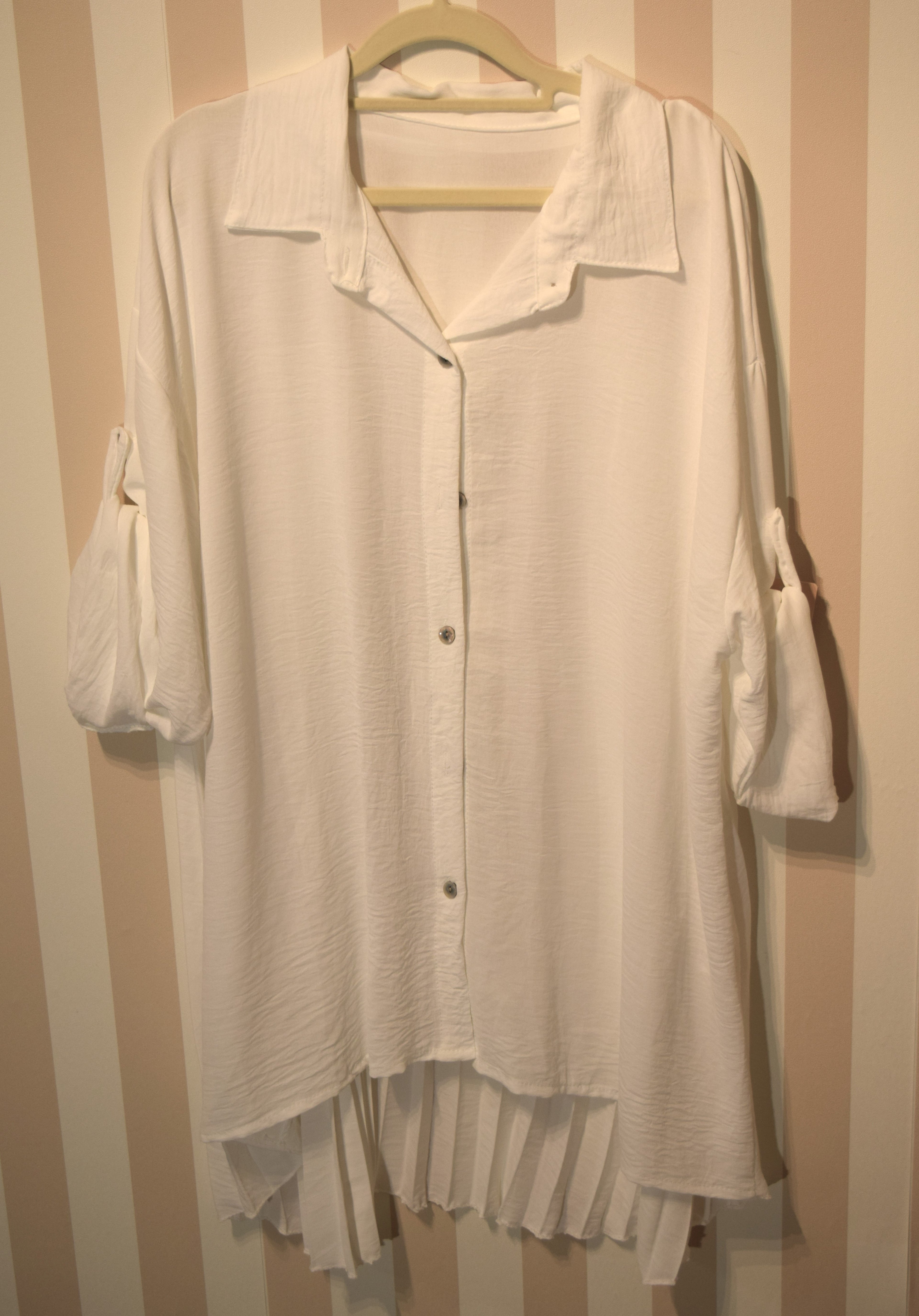 Camisa Tablas Talla Grande