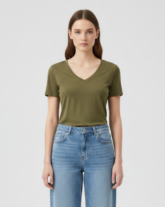 Camiseta Cuello Pico