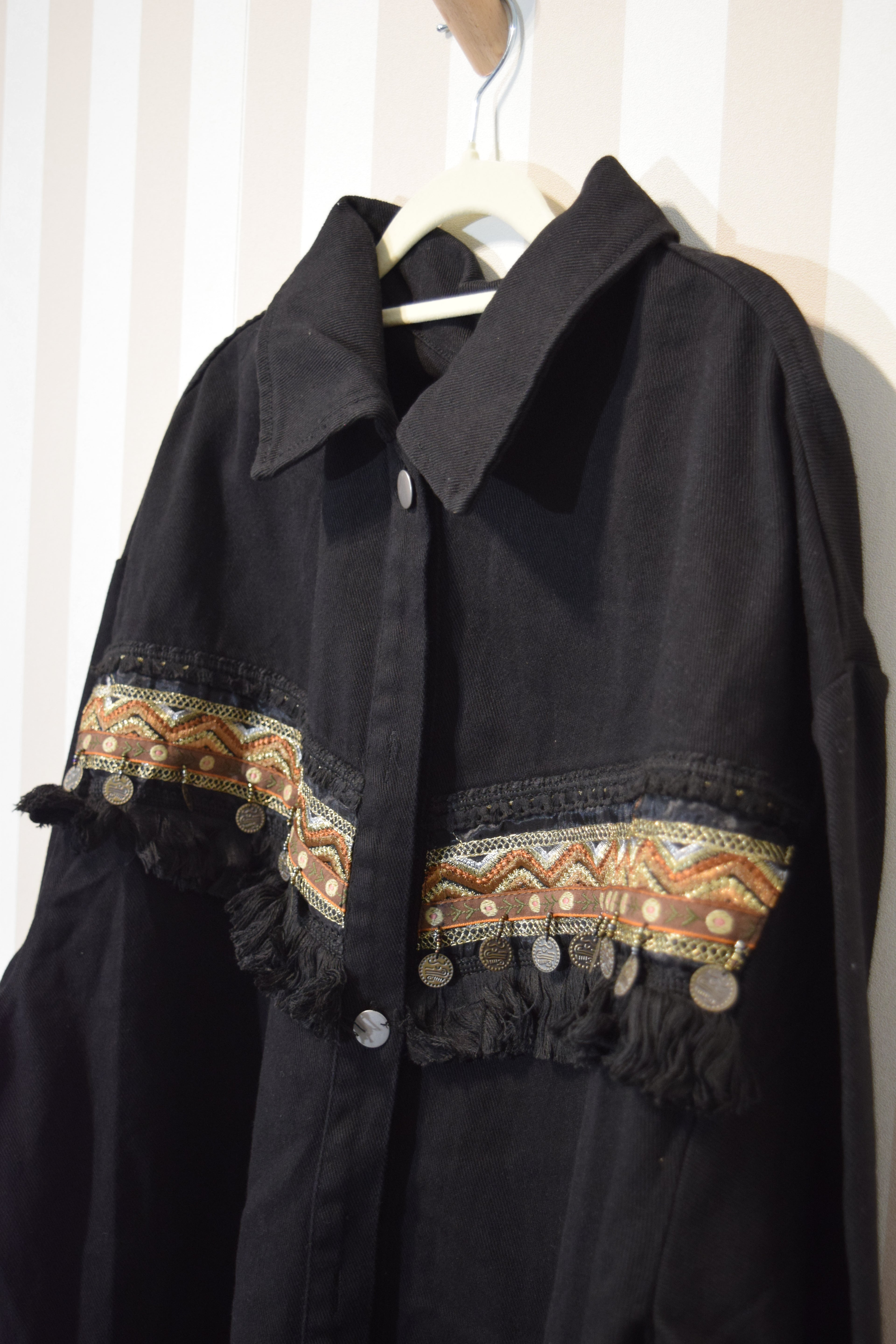 Chaqueta Tachuelas Talla Grande