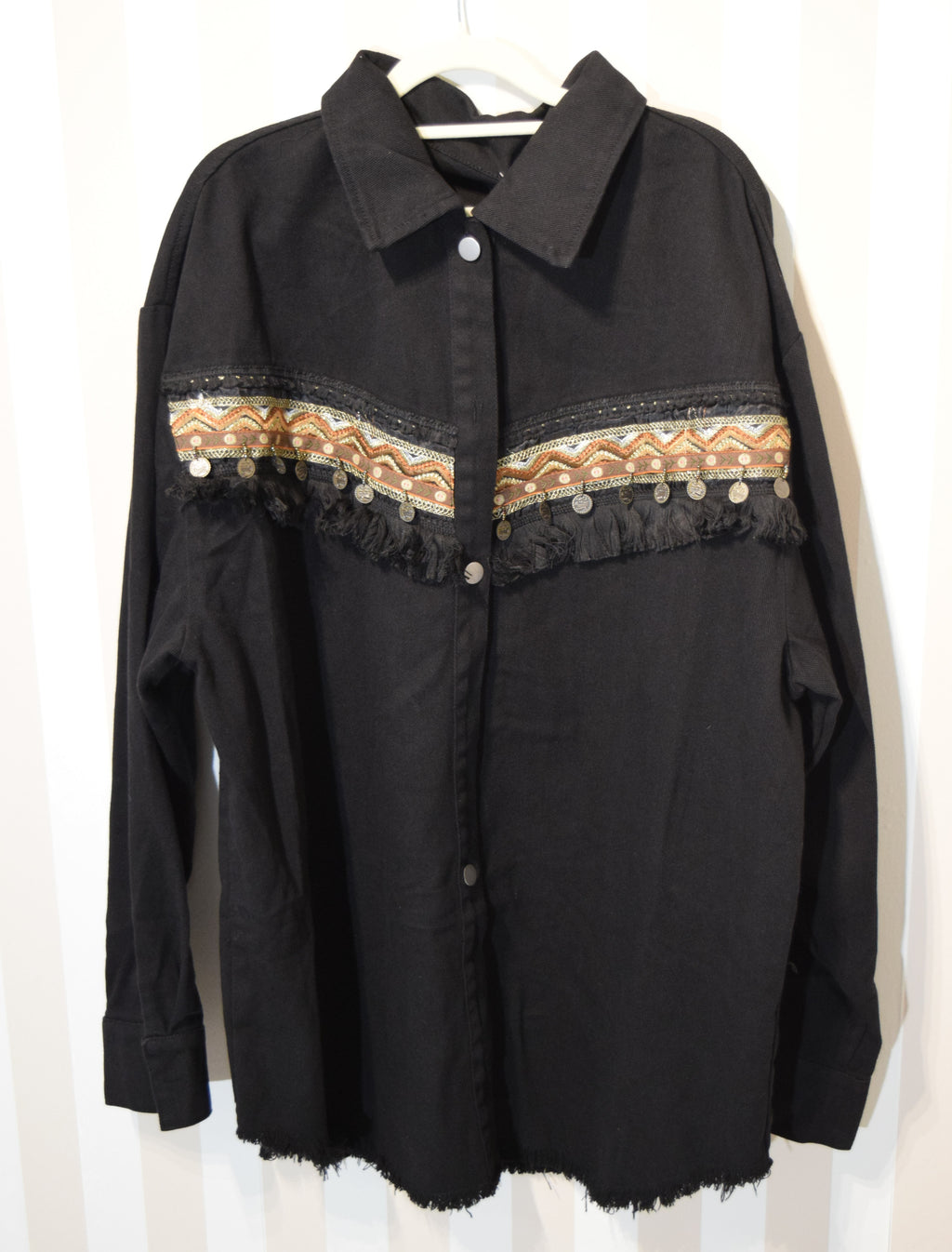 Chaqueta Tachuelas Talla Grande