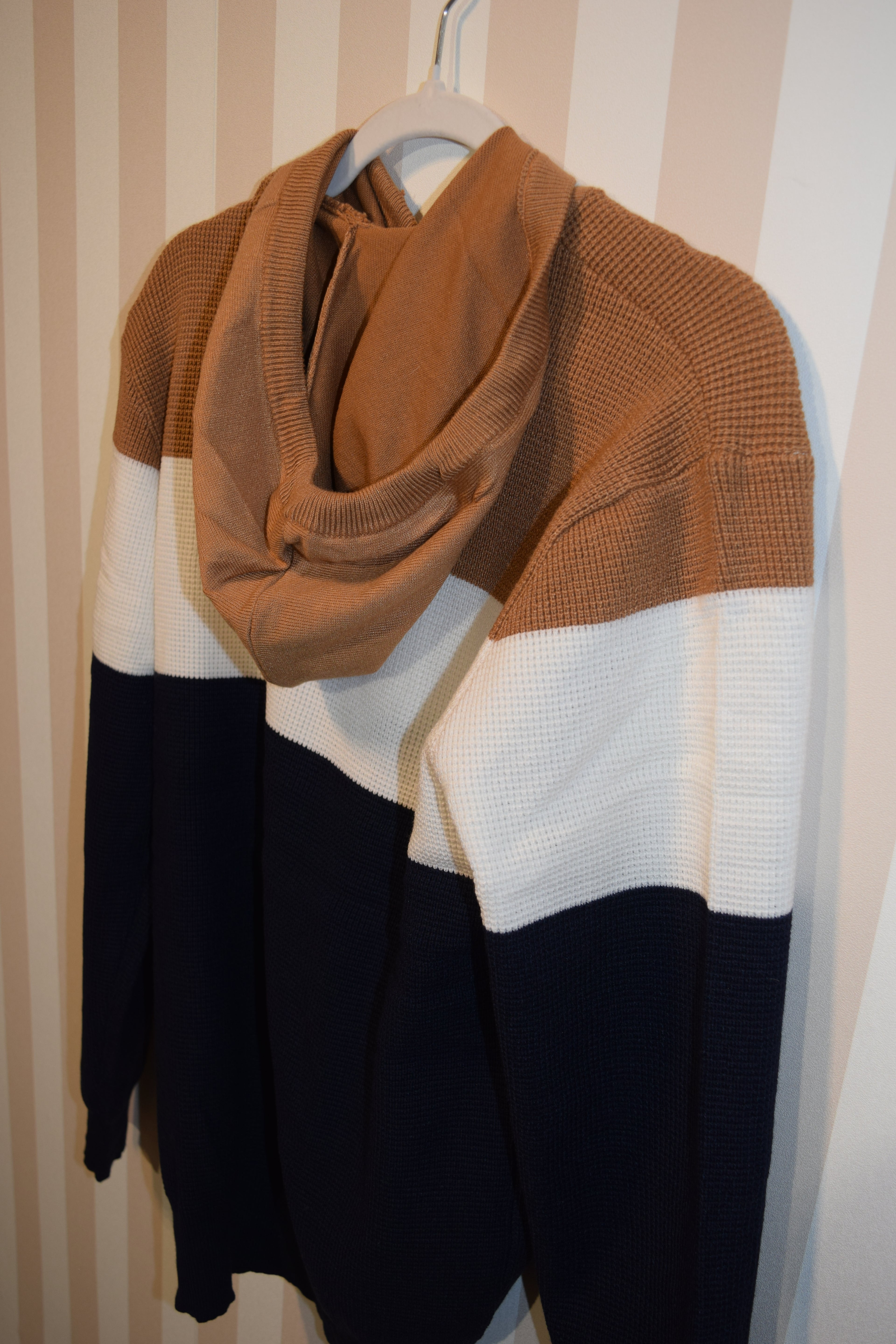 Jersey Tres Colores Con Capucha