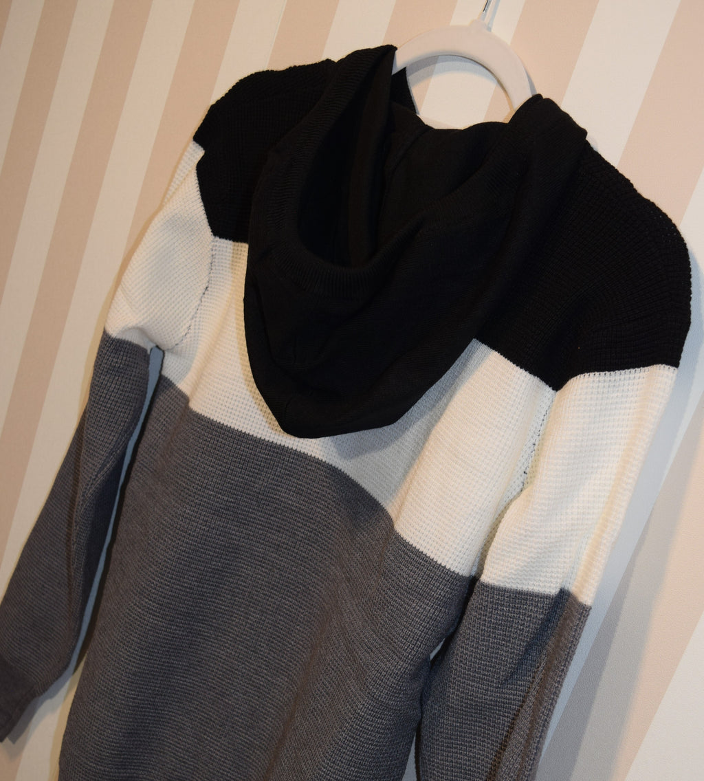 Jersey Tres Colores Con Capucha