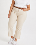 Pantalón Beige Campana Talla Grande