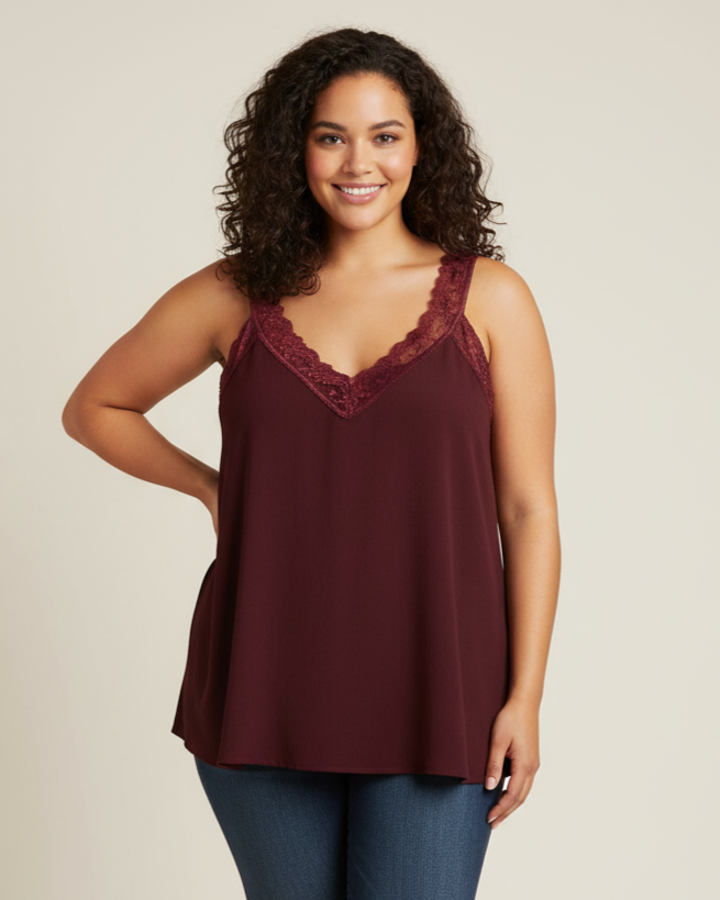 Top Lencero Talla Grande