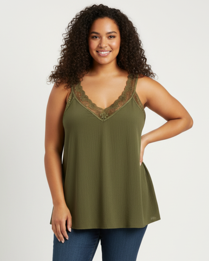 Top Lencero Talla Grande