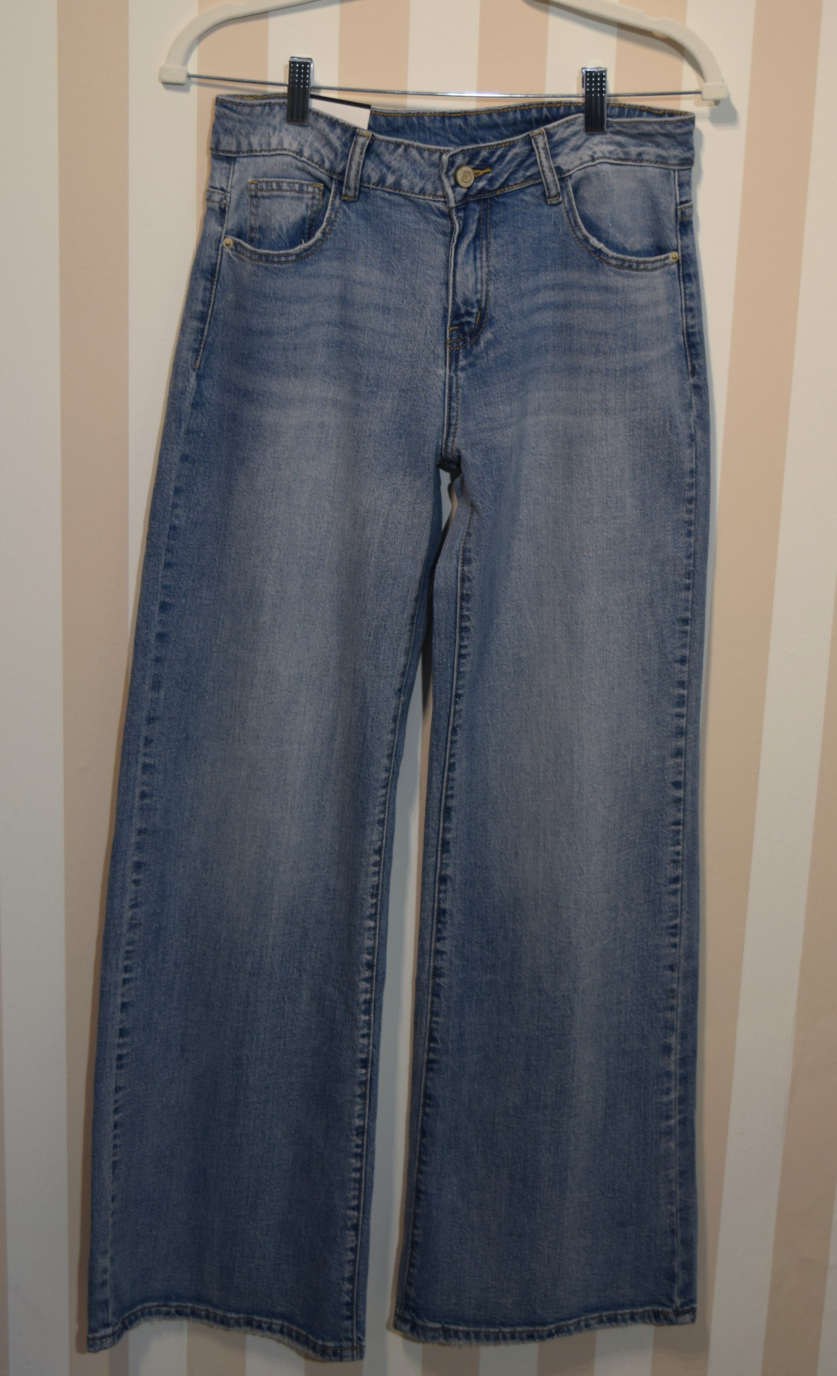 Pantalón Vaquero Pata Ancha Estrella
