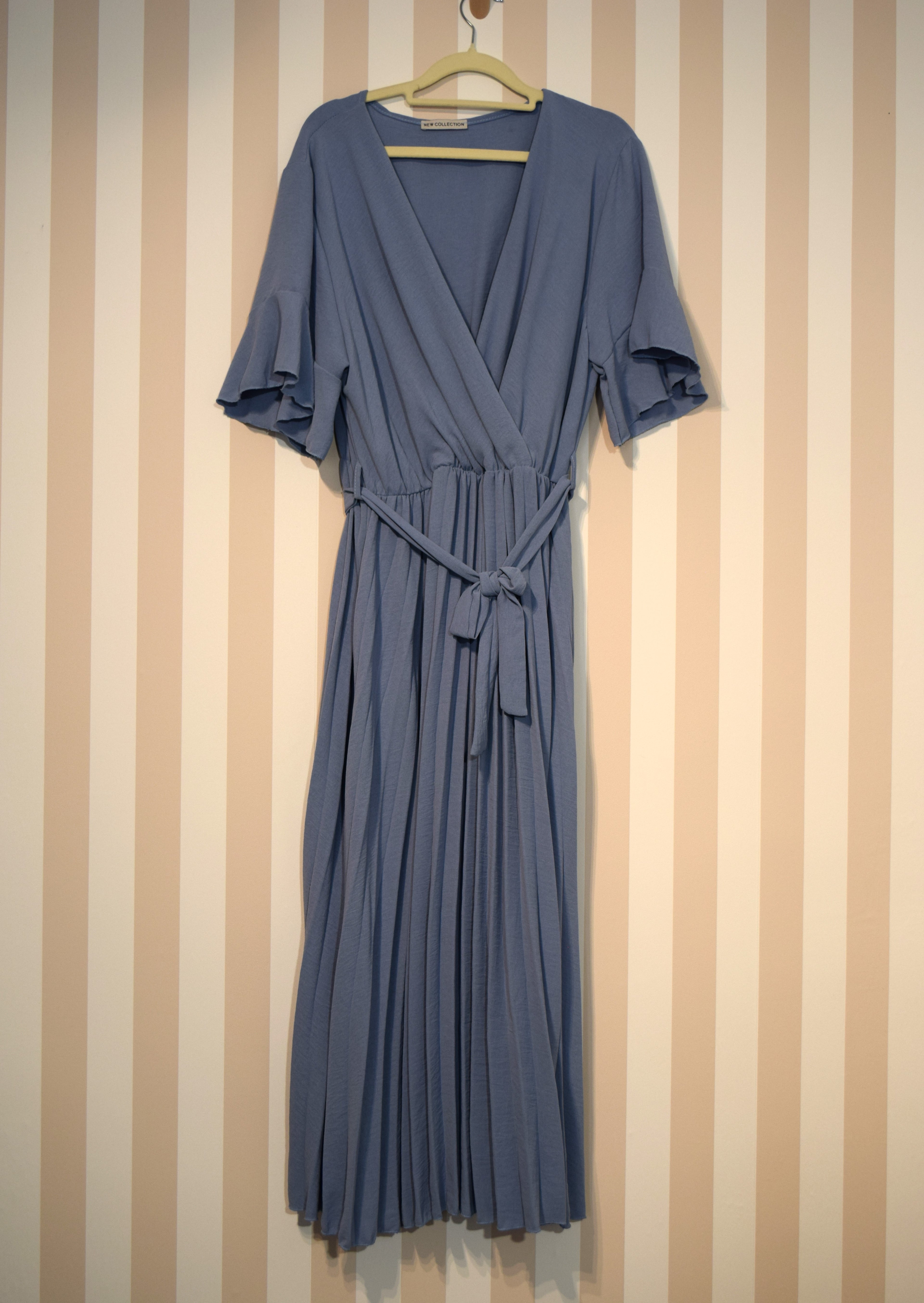 Vestido Tablas Talla Grande