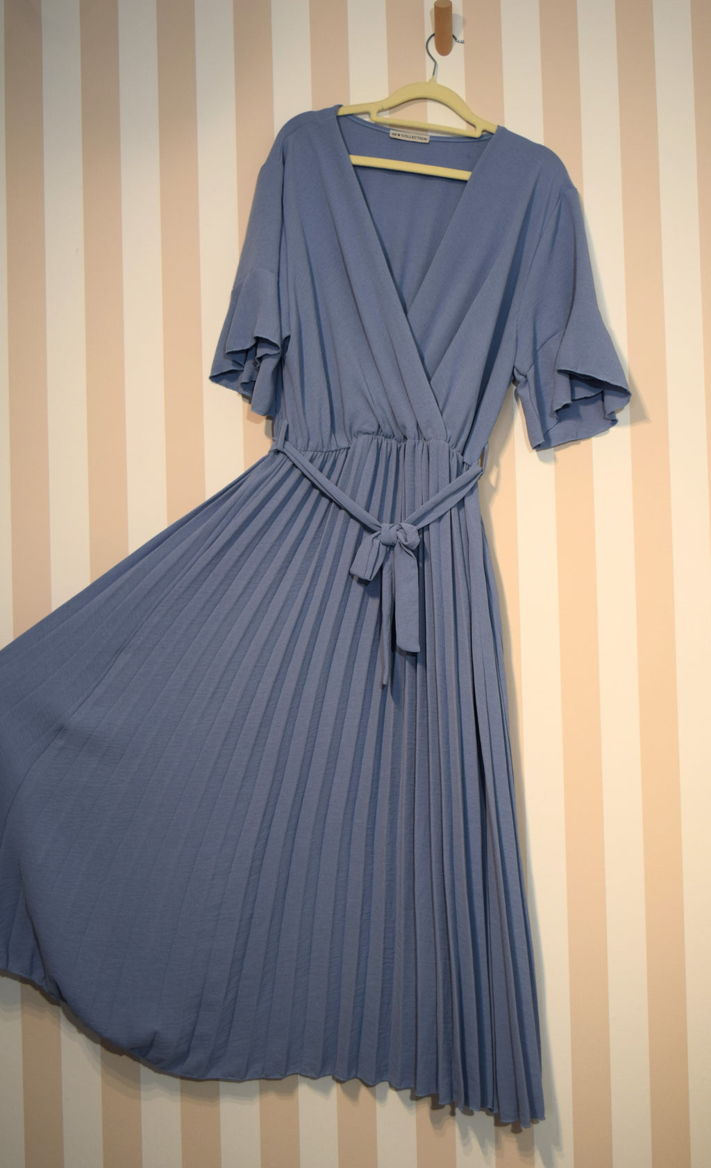 Vestido Tablas Talla Grande